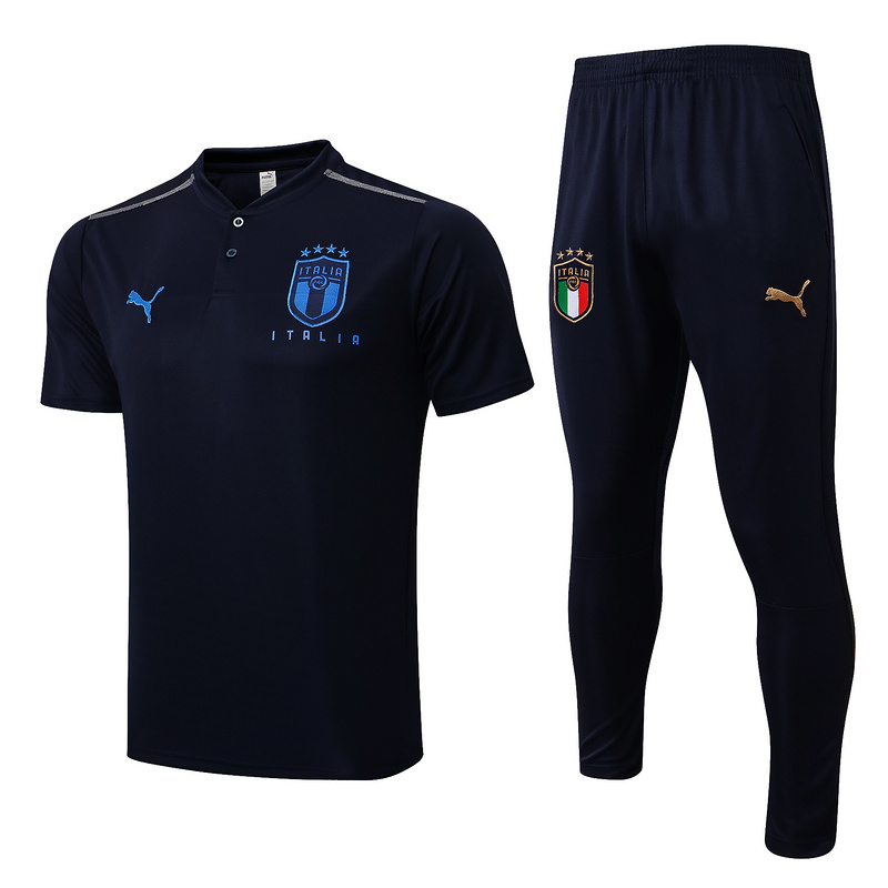AAA Quality Italy 2022 Black Training Kit Jerseys